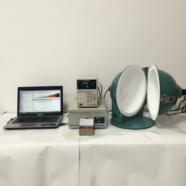 LED光譜分析儀 積分球測(cè)量儀 來料檢測(cè)測(cè)試儀 色溫光通量